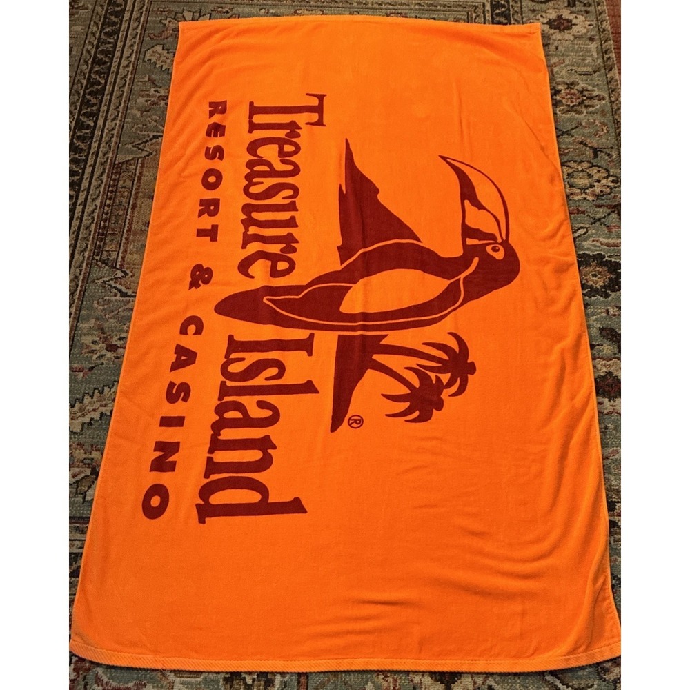 Treasure Island Resort And Casino Red Wing MN Beach Towel 34X 58